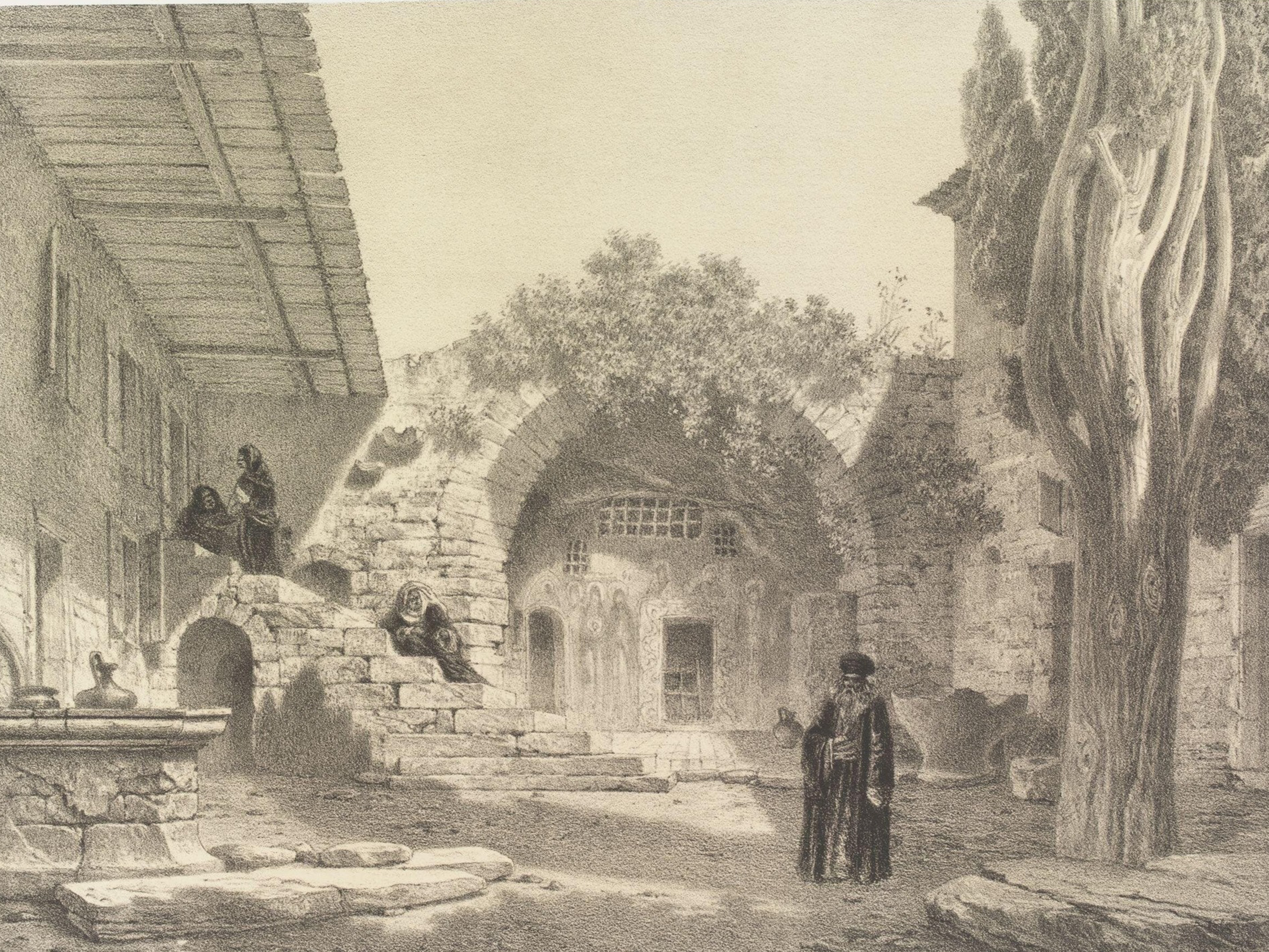 Flandin, Kiserna Saray, 1838