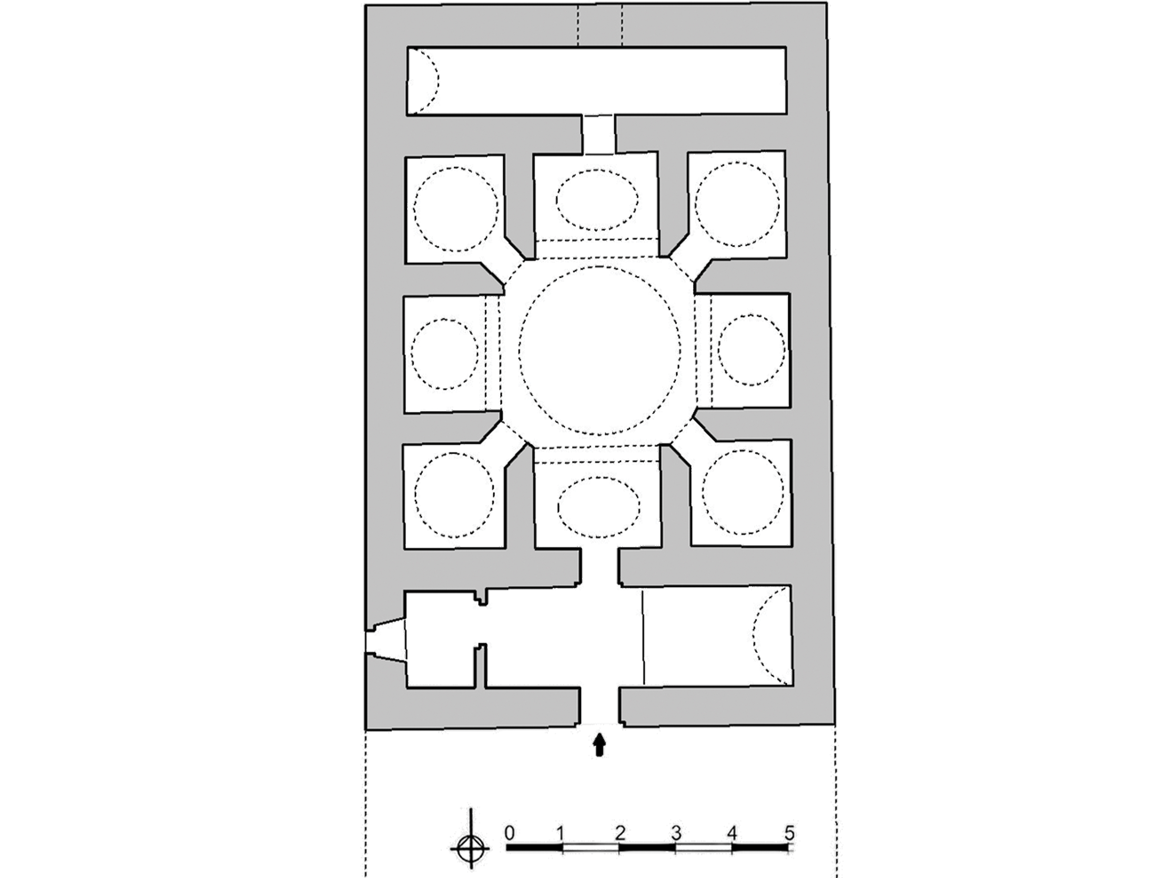 Hamam Plan (Kaynak: Trabzon Kent i Kltr Varlklar Envanteri)