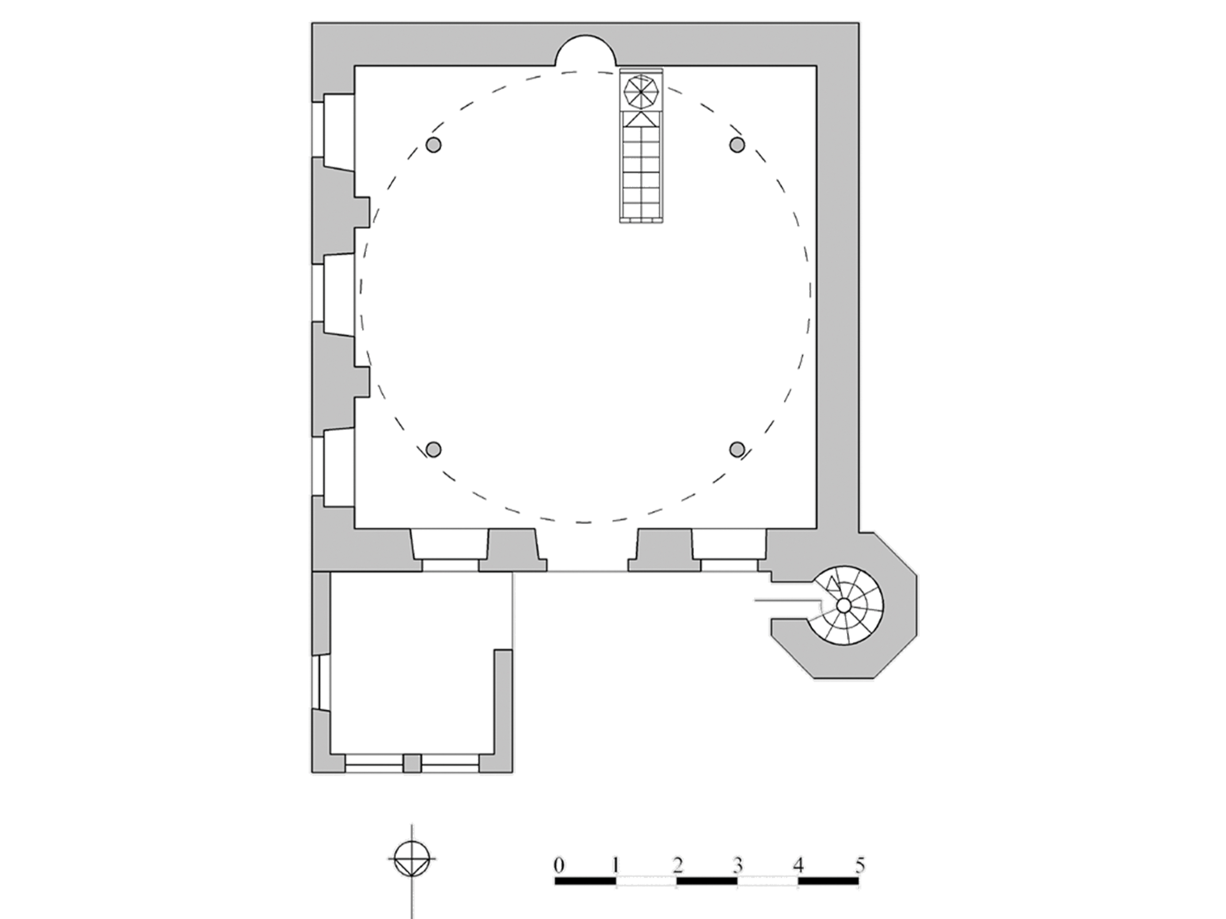Camii Plan (Kaynak: Trabzon Kent i Kltr Varlklar Envanteri)